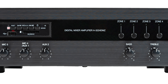 A-3224DMZ Tăng âm số liền Mixer với MP3 và Zones